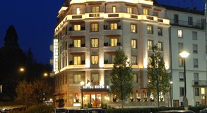 Hotel Beau Rivage Geneva front look