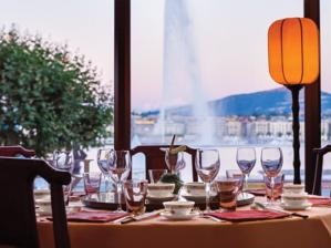 Lunch View from Grand Hotel Kempinski Lunch View from Kempinski Grand Hotel
